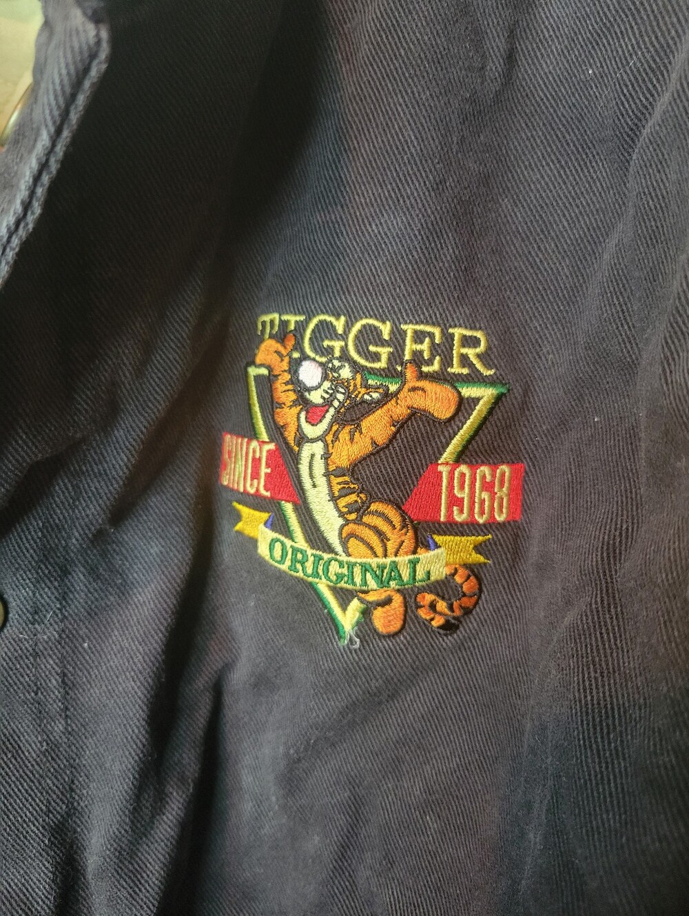 Tigger Bomber Jacket, Worn As Womans Medium, READ DESCRIPTION - Picture 3 of 16